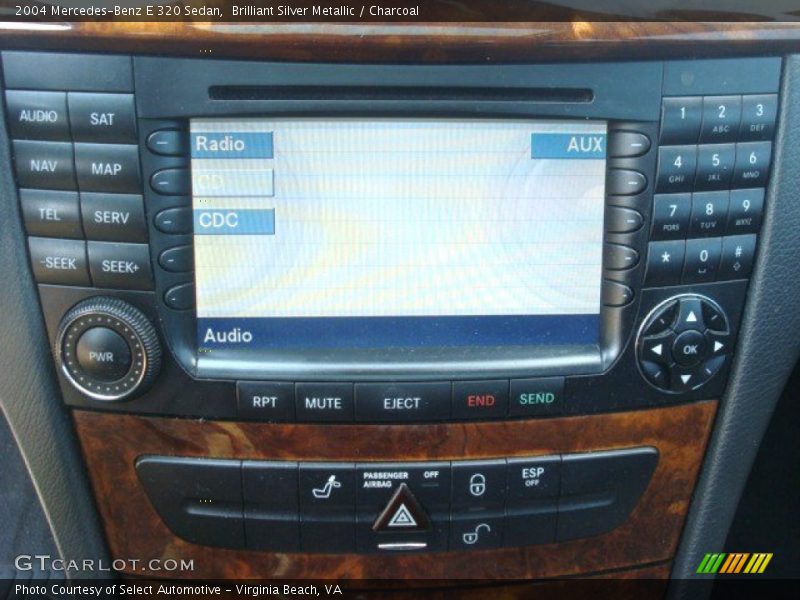 Brilliant Silver Metallic / Charcoal 2004 Mercedes-Benz E 320 Sedan