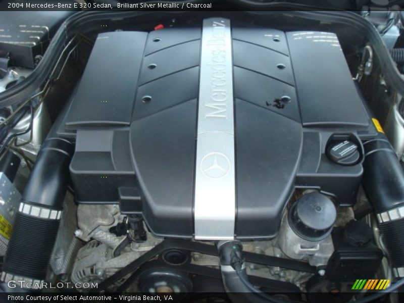 Brilliant Silver Metallic / Charcoal 2004 Mercedes-Benz E 320 Sedan