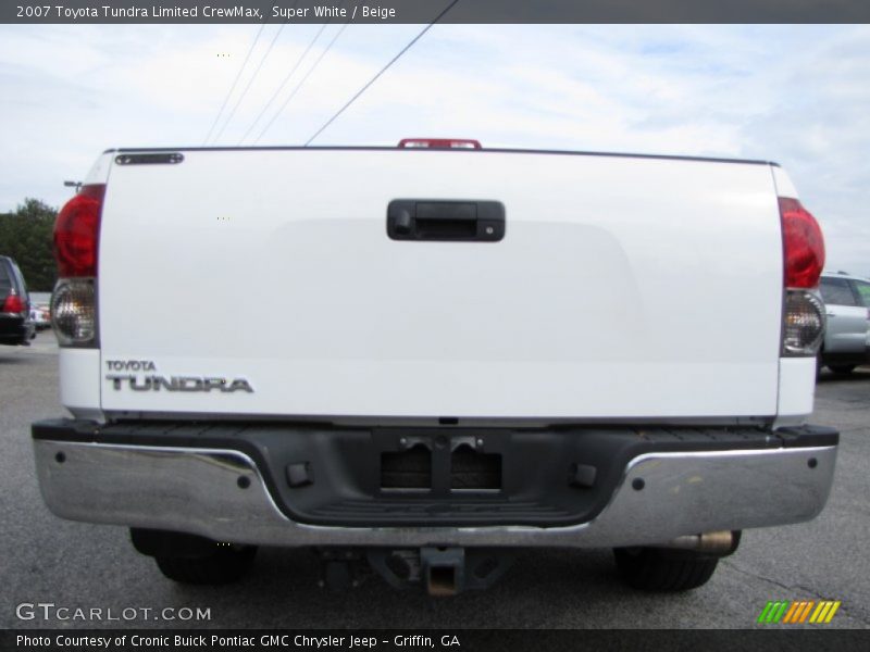 Super White / Beige 2007 Toyota Tundra Limited CrewMax
