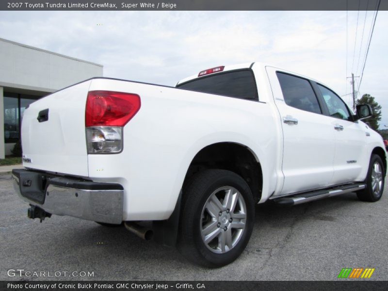 Super White / Beige 2007 Toyota Tundra Limited CrewMax