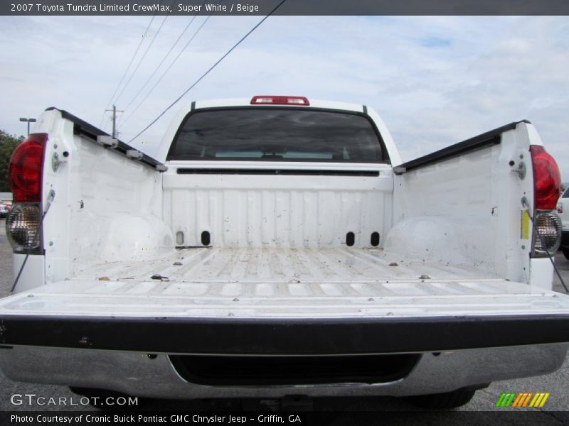 Super White / Beige 2007 Toyota Tundra Limited CrewMax