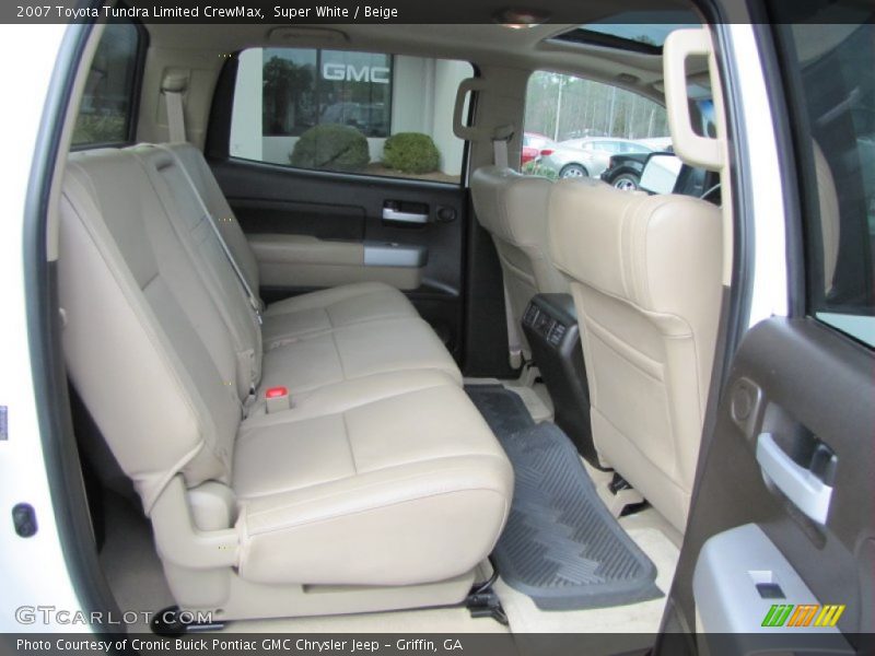 Super White / Beige 2007 Toyota Tundra Limited CrewMax