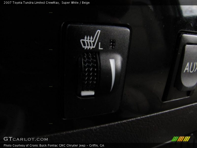 Super White / Beige 2007 Toyota Tundra Limited CrewMax
