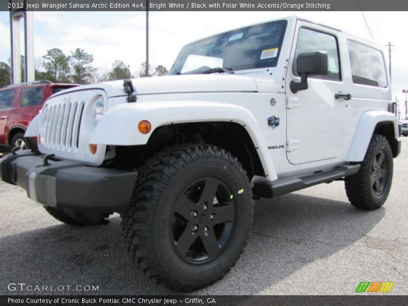 Front 3/4 View of 2012 Wrangler Sahara Arctic Edition 4x4
