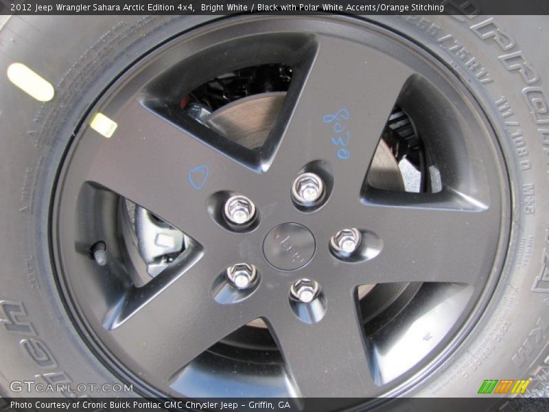  2012 Wrangler Sahara Arctic Edition 4x4 Wheel