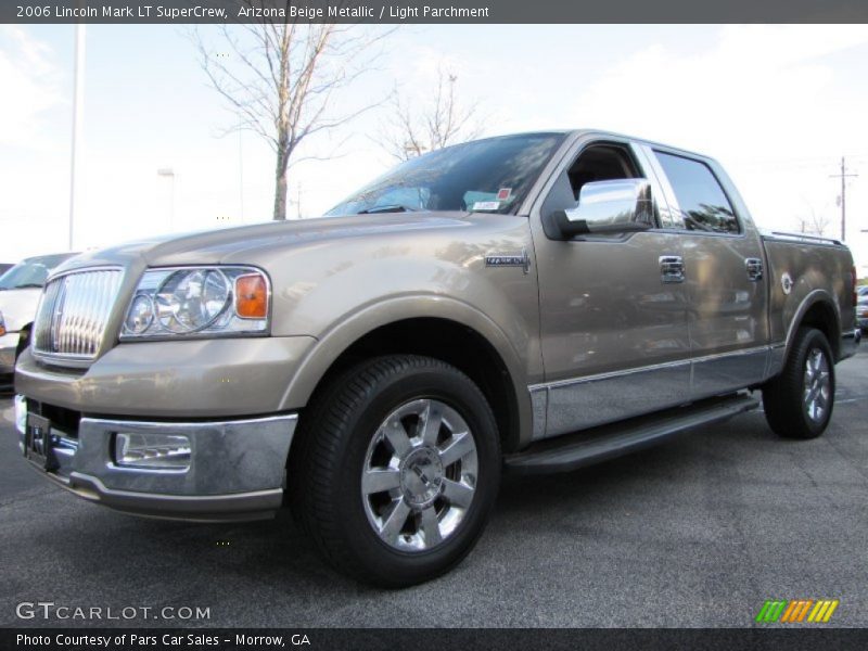 Arizona Beige Metallic / Light Parchment 2006 Lincoln Mark LT SuperCrew