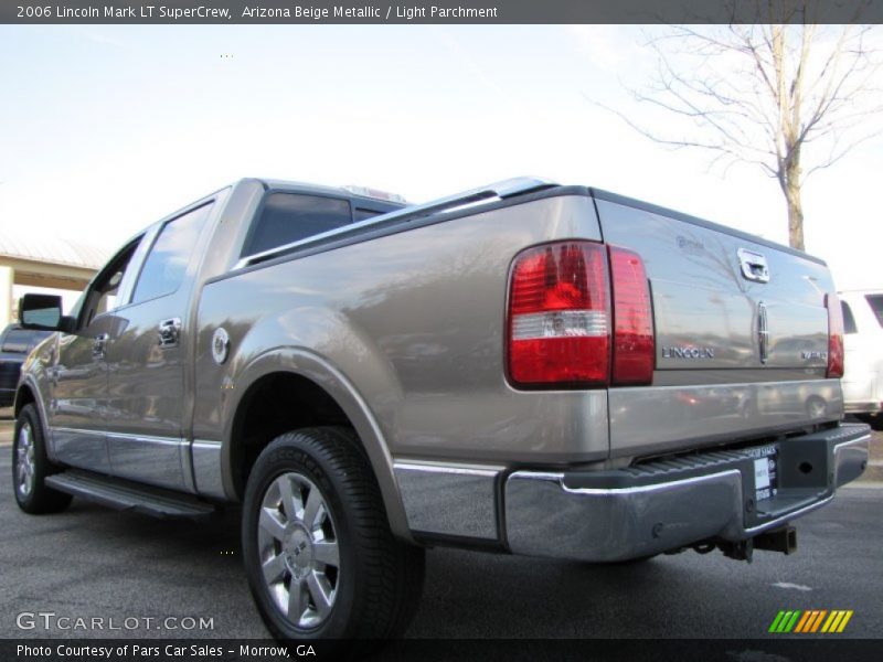 Arizona Beige Metallic / Light Parchment 2006 Lincoln Mark LT SuperCrew