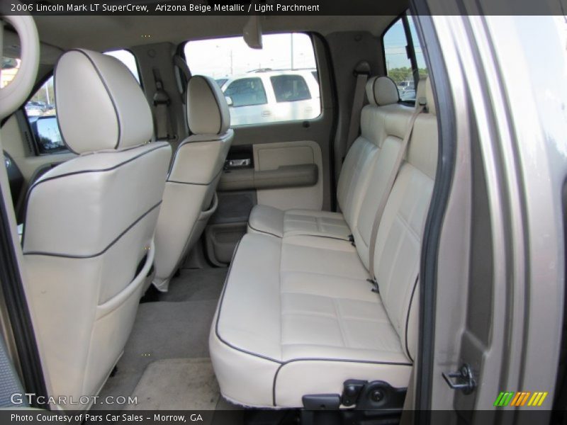 Rear Seat of 2006 Mark LT SuperCrew