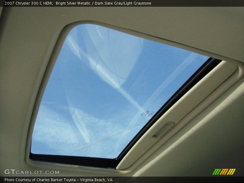 Bright Silver Metallic / Dark Slate Gray/Light Graystone 2007 Chrysler 300 C HEMI