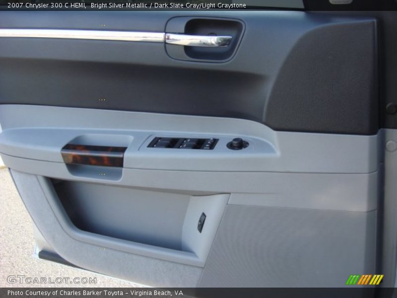 Bright Silver Metallic / Dark Slate Gray/Light Graystone 2007 Chrysler 300 C HEMI