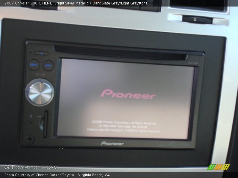 Bright Silver Metallic / Dark Slate Gray/Light Graystone 2007 Chrysler 300 C HEMI