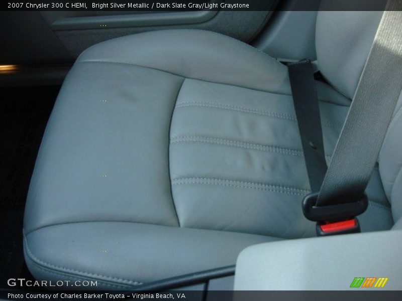 Bright Silver Metallic / Dark Slate Gray/Light Graystone 2007 Chrysler 300 C HEMI