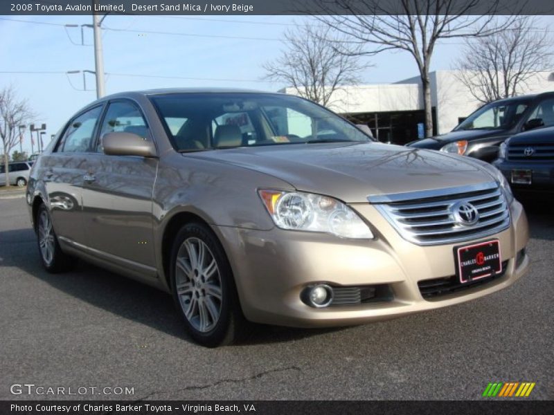 Desert Sand Mica / Ivory Beige 2008 Toyota Avalon Limited