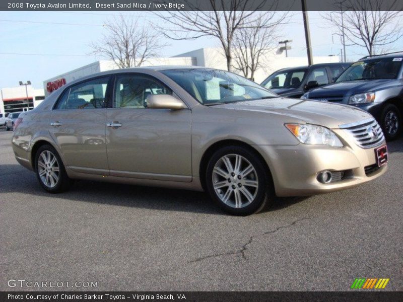 Desert Sand Mica / Ivory Beige 2008 Toyota Avalon Limited