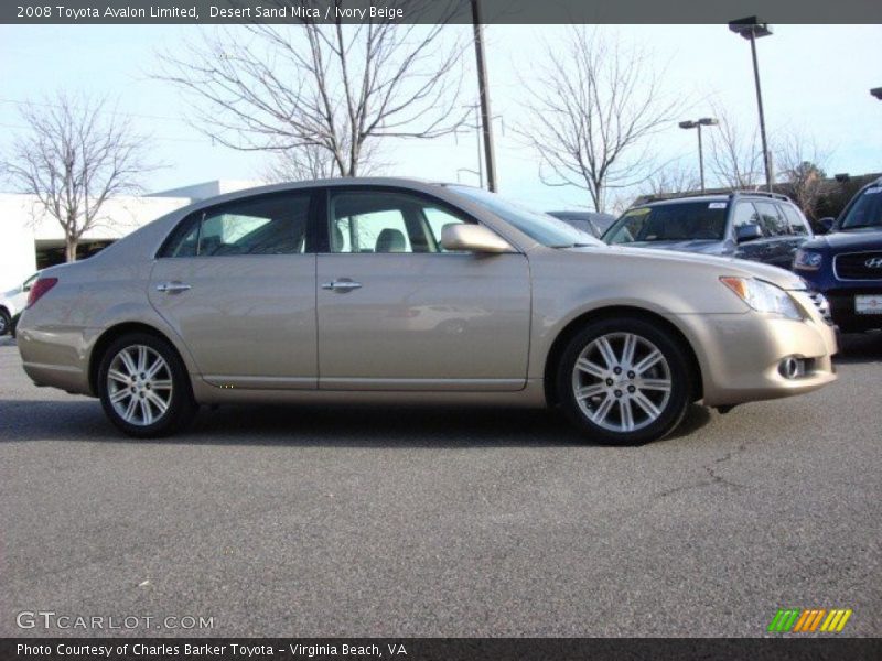 Desert Sand Mica / Ivory Beige 2008 Toyota Avalon Limited