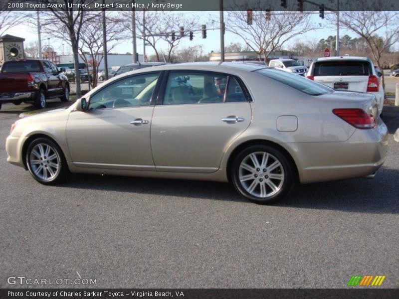 Desert Sand Mica / Ivory Beige 2008 Toyota Avalon Limited