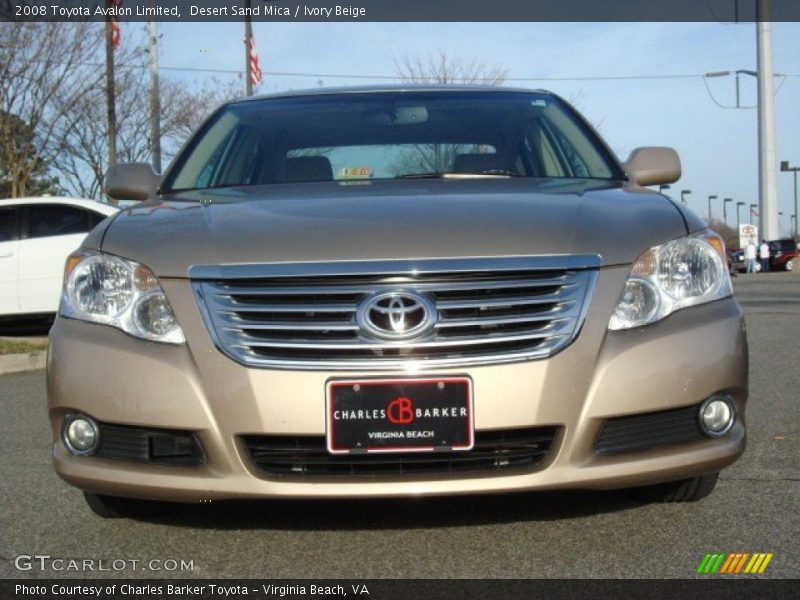 Desert Sand Mica / Ivory Beige 2008 Toyota Avalon Limited
