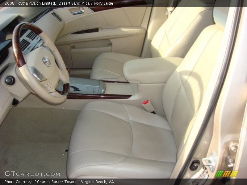 Desert Sand Mica / Ivory Beige 2008 Toyota Avalon Limited