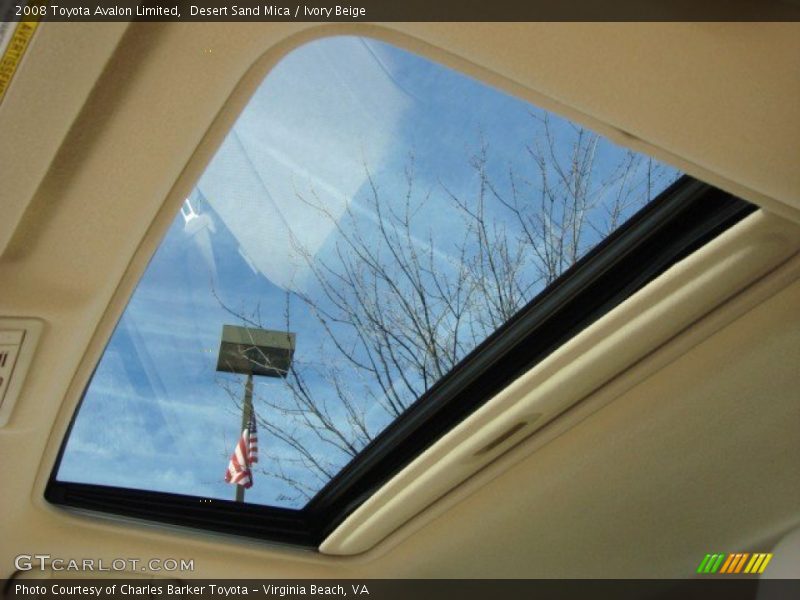 Desert Sand Mica / Ivory Beige 2008 Toyota Avalon Limited