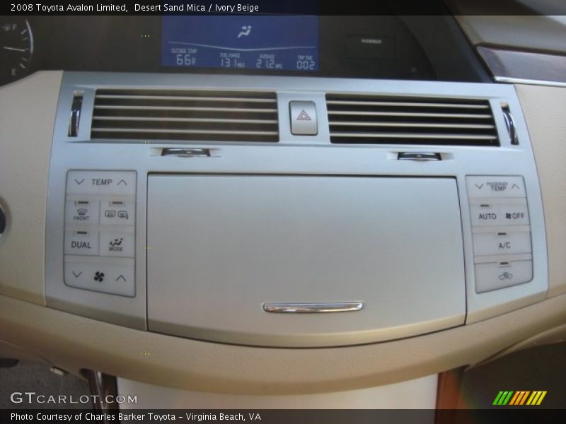 Desert Sand Mica / Ivory Beige 2008 Toyota Avalon Limited