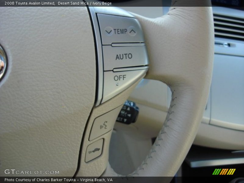 Desert Sand Mica / Ivory Beige 2008 Toyota Avalon Limited