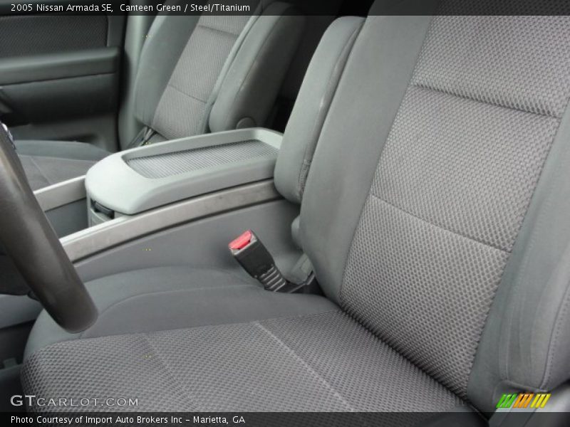 Canteen Green / Steel/Titanium 2005 Nissan Armada SE