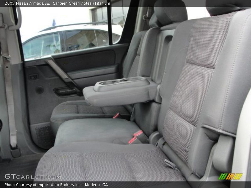 Canteen Green / Steel/Titanium 2005 Nissan Armada SE