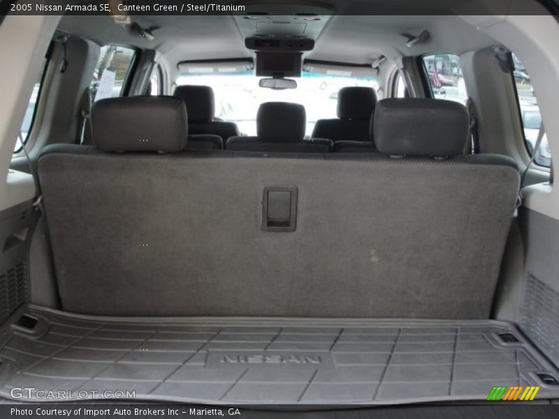 Canteen Green / Steel/Titanium 2005 Nissan Armada SE