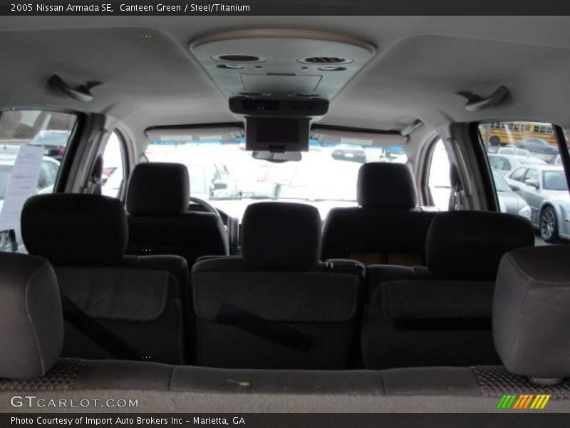 Canteen Green / Steel/Titanium 2005 Nissan Armada SE