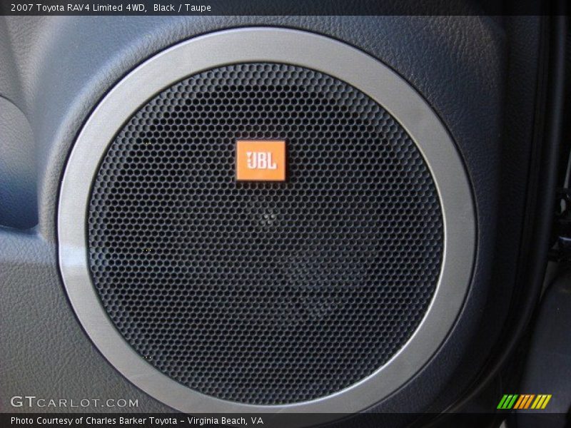 Black / Taupe 2007 Toyota RAV4 Limited 4WD