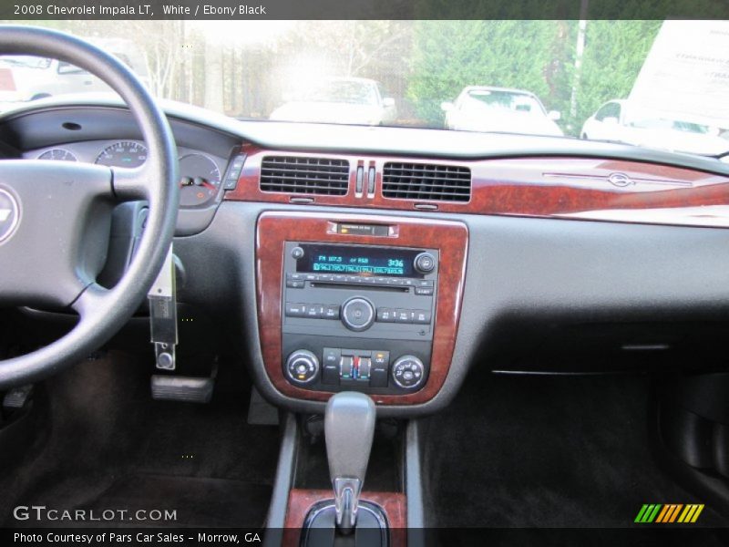 White / Ebony Black 2008 Chevrolet Impala LT