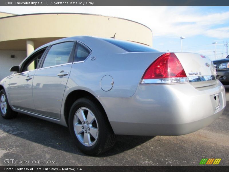Silverstone Metallic / Gray 2008 Chevrolet Impala LT
