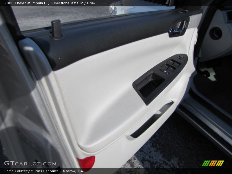 Silverstone Metallic / Gray 2008 Chevrolet Impala LT