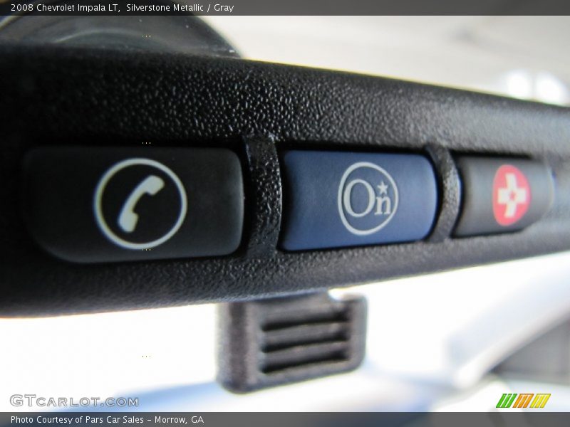 Silverstone Metallic / Gray 2008 Chevrolet Impala LT