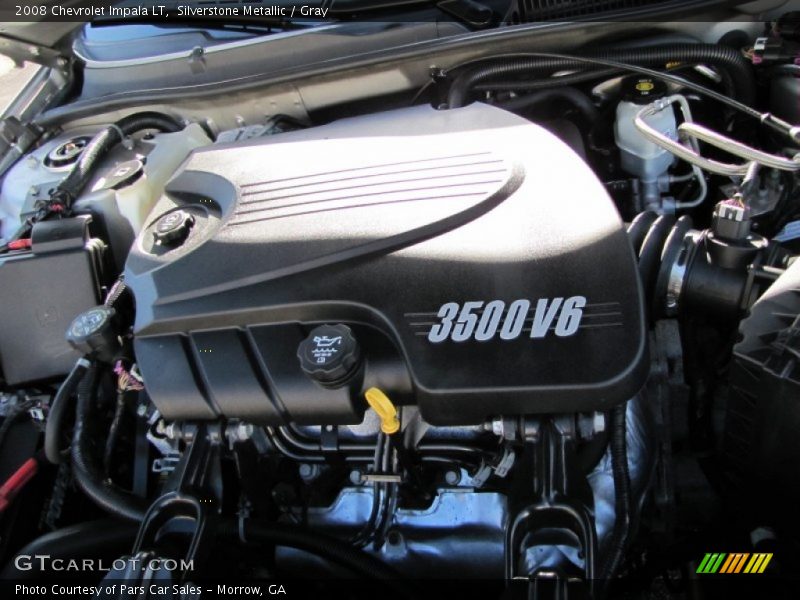Silverstone Metallic / Gray 2008 Chevrolet Impala LT