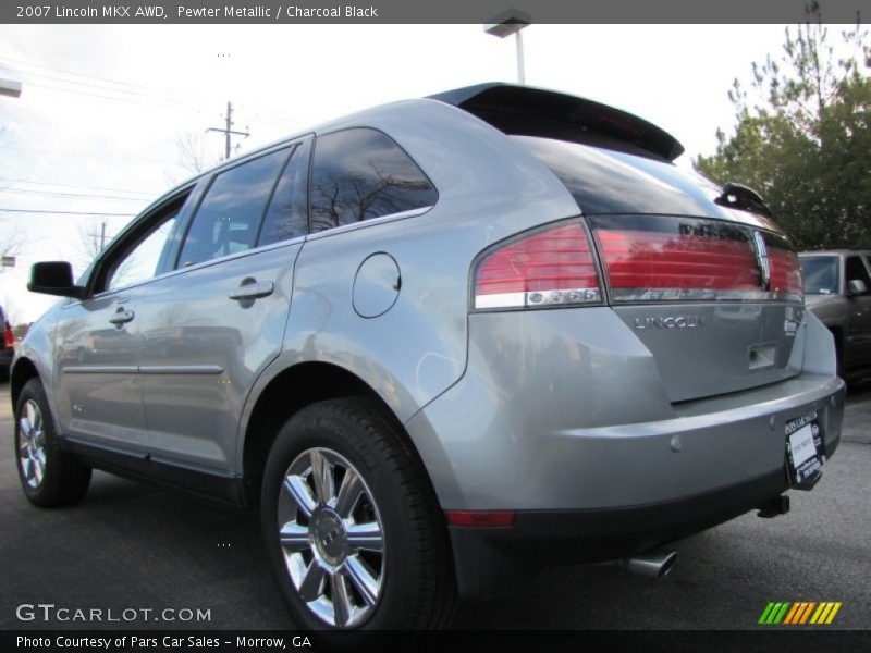 Pewter Metallic / Charcoal Black 2007 Lincoln MKX AWD