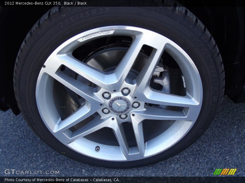 Black / Black 2012 Mercedes-Benz GLK 350