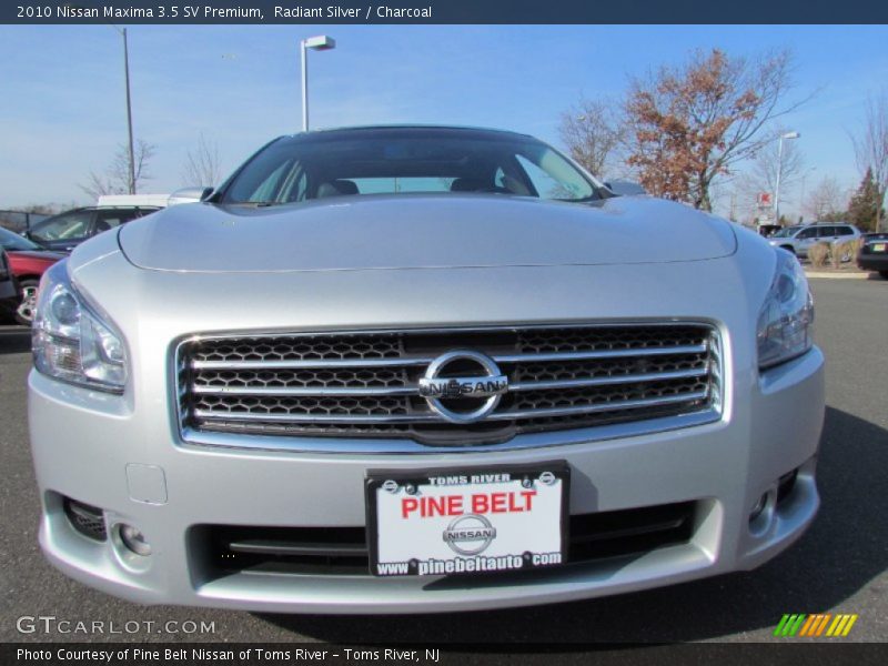 Radiant Silver / Charcoal 2010 Nissan Maxima 3.5 SV Premium