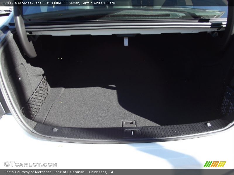 Arctic White / Black 2012 Mercedes-Benz E 350 BlueTEC Sedan