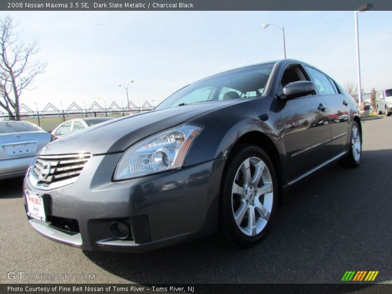 Dark Slate Metallic / Charcoal Black 2008 Nissan Maxima 3.5 SE