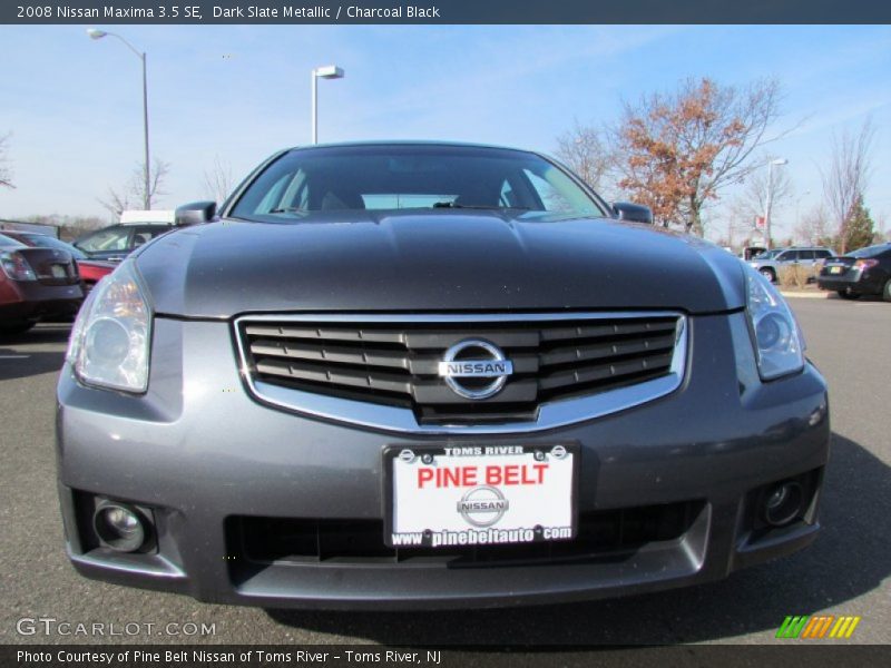 Dark Slate Metallic / Charcoal Black 2008 Nissan Maxima 3.5 SE