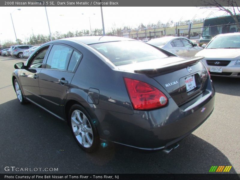 Dark Slate Metallic / Charcoal Black 2008 Nissan Maxima 3.5 SE