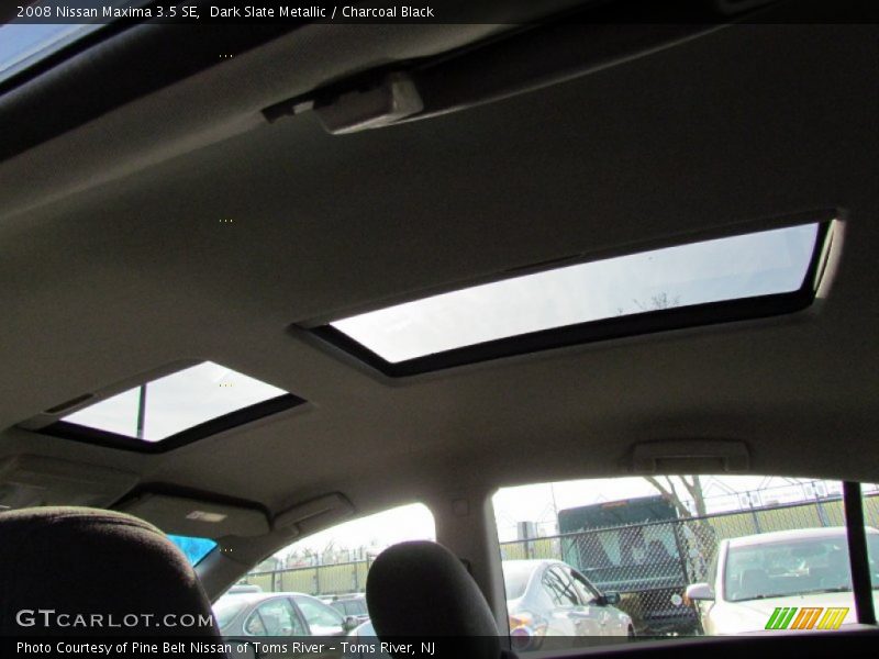 Dark Slate Metallic / Charcoal Black 2008 Nissan Maxima 3.5 SE