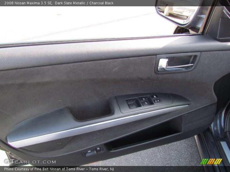 Dark Slate Metallic / Charcoal Black 2008 Nissan Maxima 3.5 SE