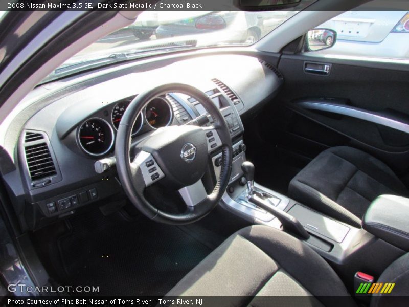 Dark Slate Metallic / Charcoal Black 2008 Nissan Maxima 3.5 SE