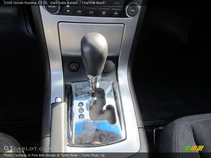 Dark Slate Metallic / Charcoal Black 2008 Nissan Maxima 3.5 SE