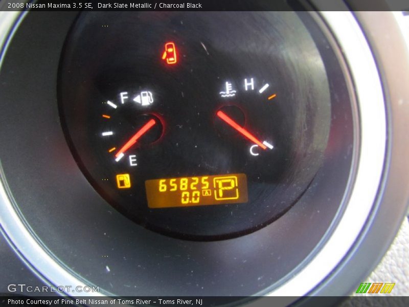 Dark Slate Metallic / Charcoal Black 2008 Nissan Maxima 3.5 SE