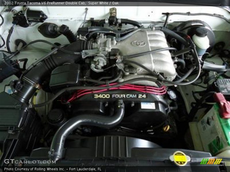  2002 Tacoma V6 PreRunner Double Cab Engine - 3.4 Liter DOHC 24-Valve V6