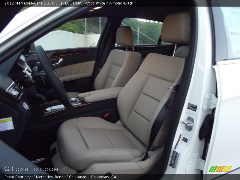  2012 E 350 BlueTEC Sedan Almond/Black Interior