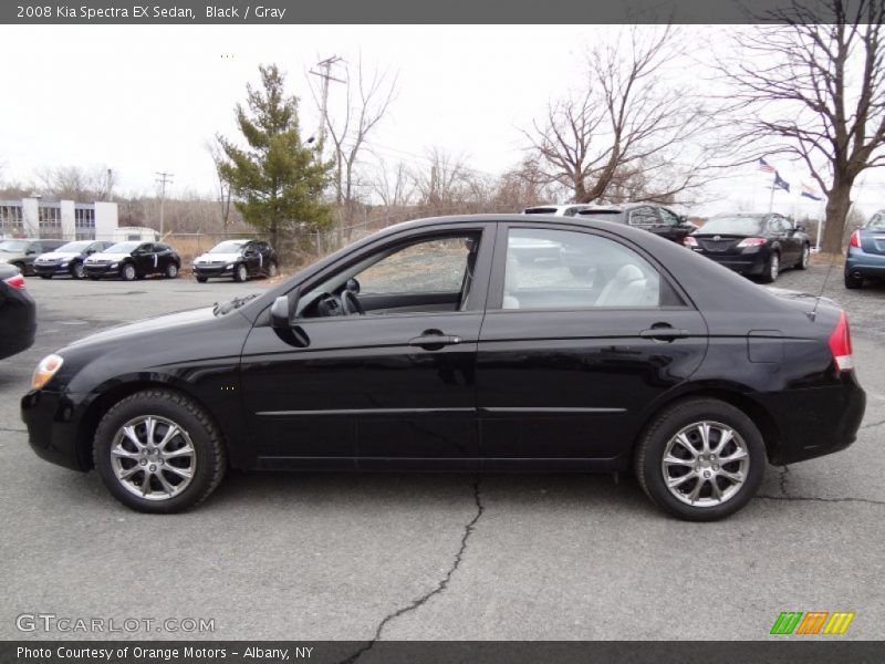  2008 Spectra EX Sedan Black